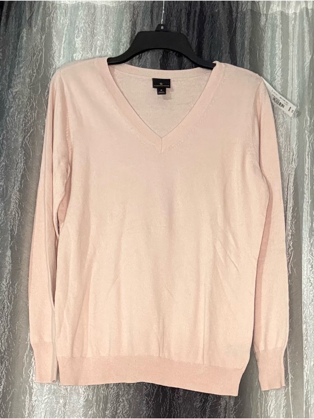 Worthington Pale Pink V-Neck Sweater